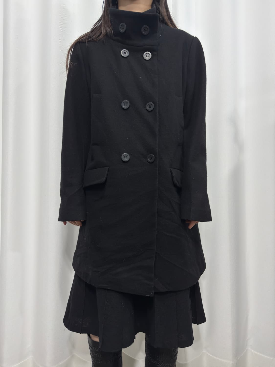 uniqlo button coat 상품이미지1