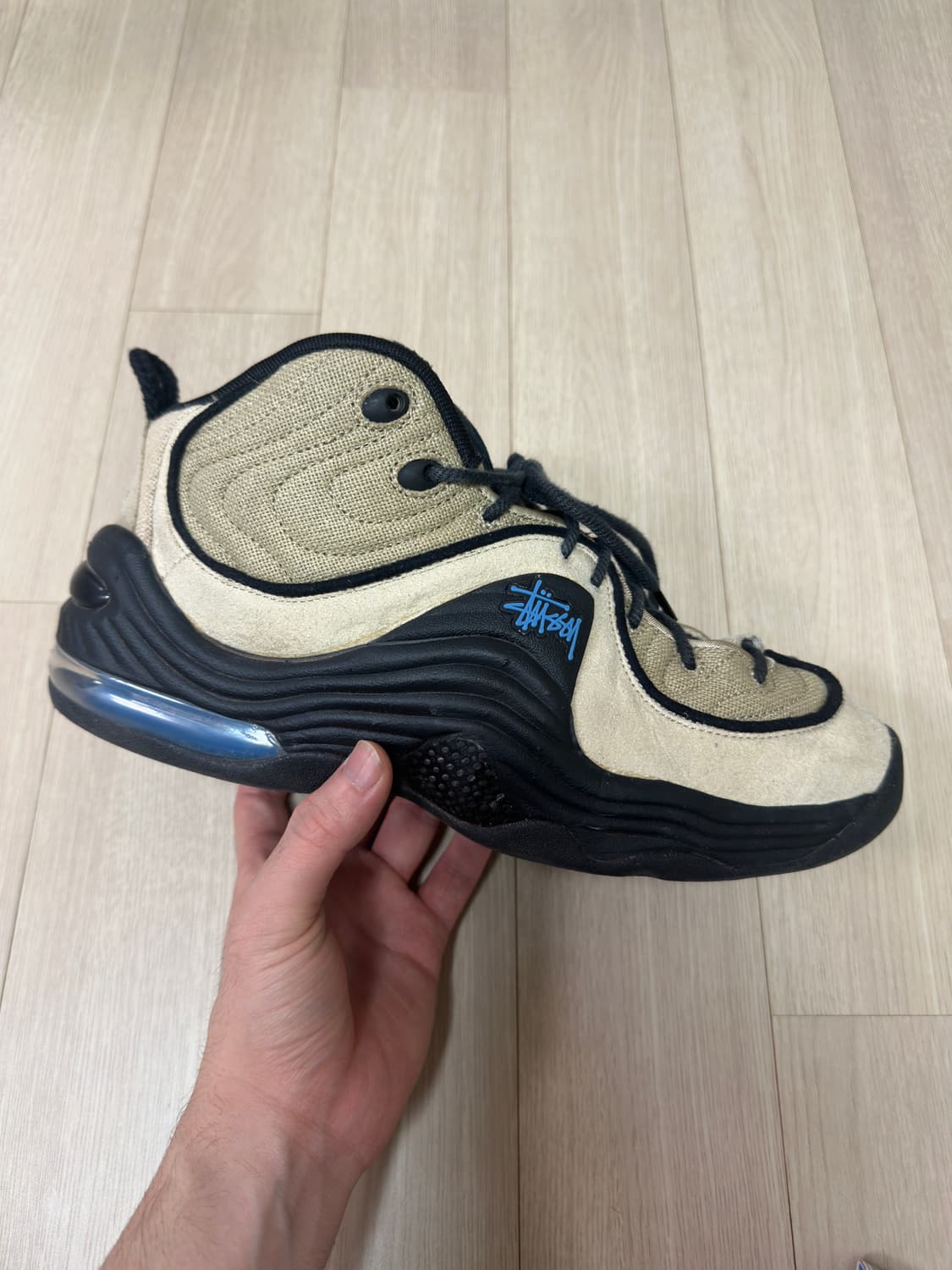 (270) 나이키 스투시 에어페니2 라탄 앤 라임스톤 상품이미지2