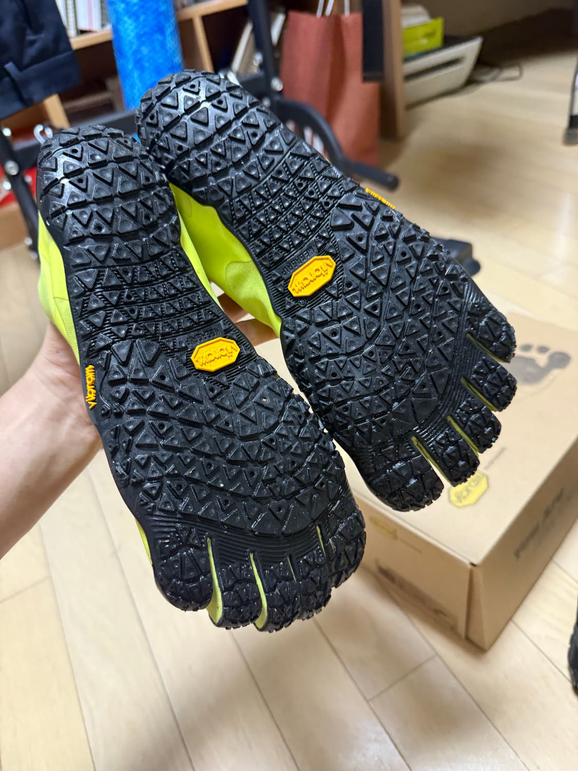 [42] 비브람 파이브핑거스 브이알파 v alpha 라임그린 상품이미지2