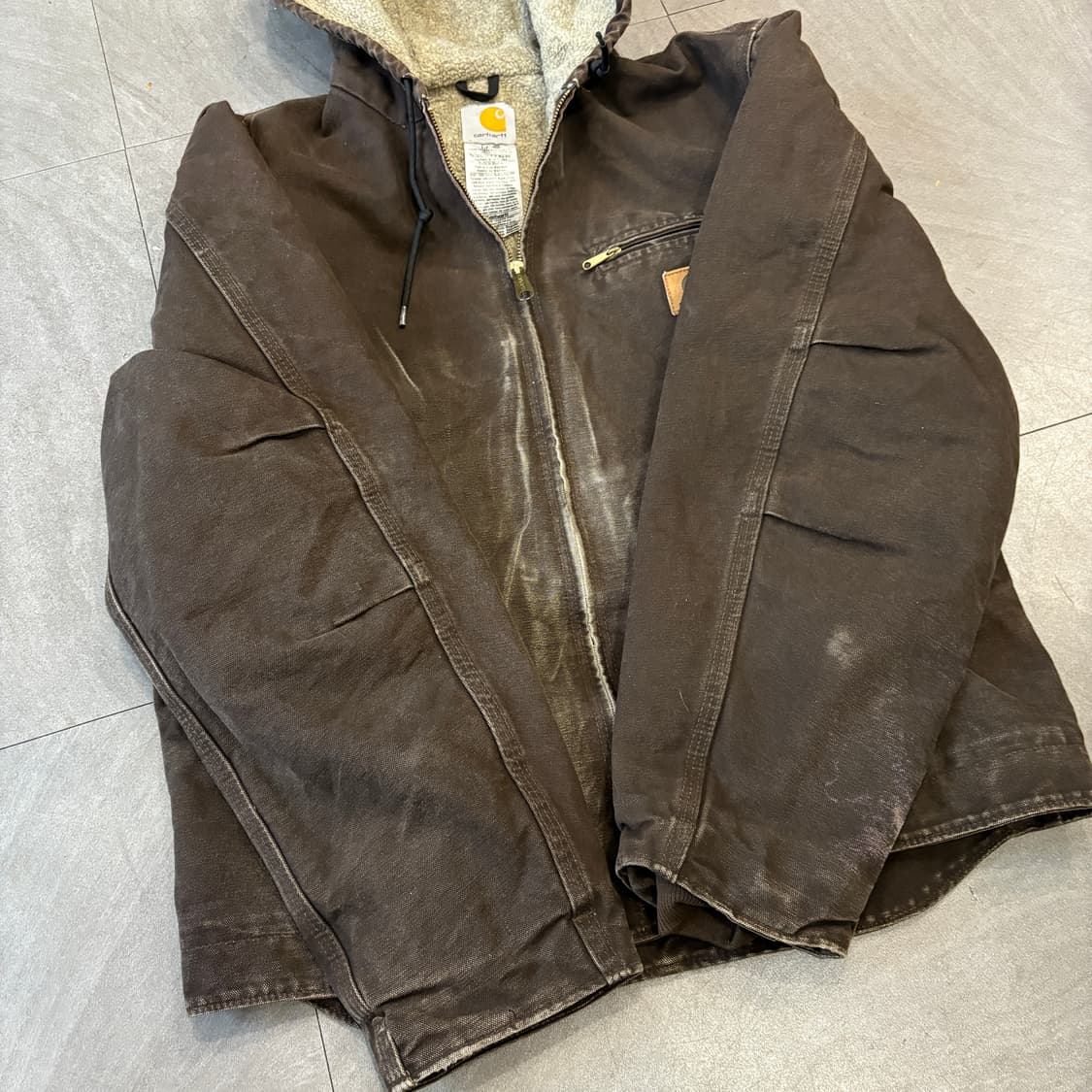 칼하트 정품 j141 덕 엑티브 시에라 자켓  상품이미지9