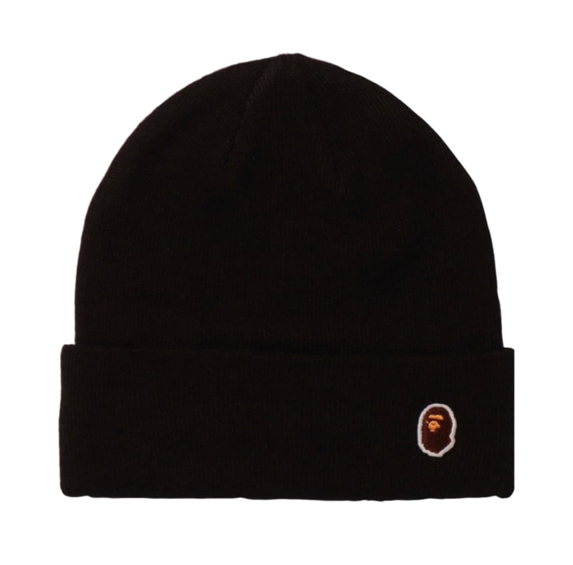 베이프 사루 원포인트 니트 캡 블랙  상품이미지1