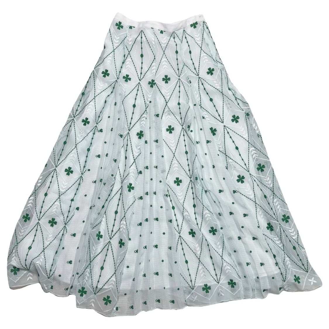 SANDRO 클로버 자수 스커트 1 상품이미지10