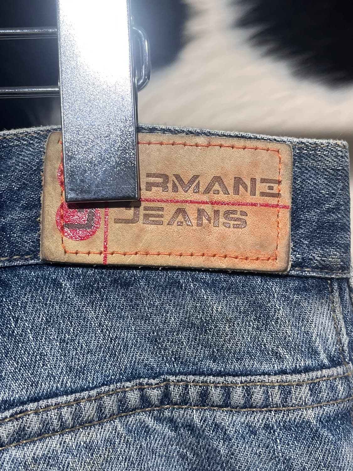 아르마니 워싱 데님팬츠 상품이미지6