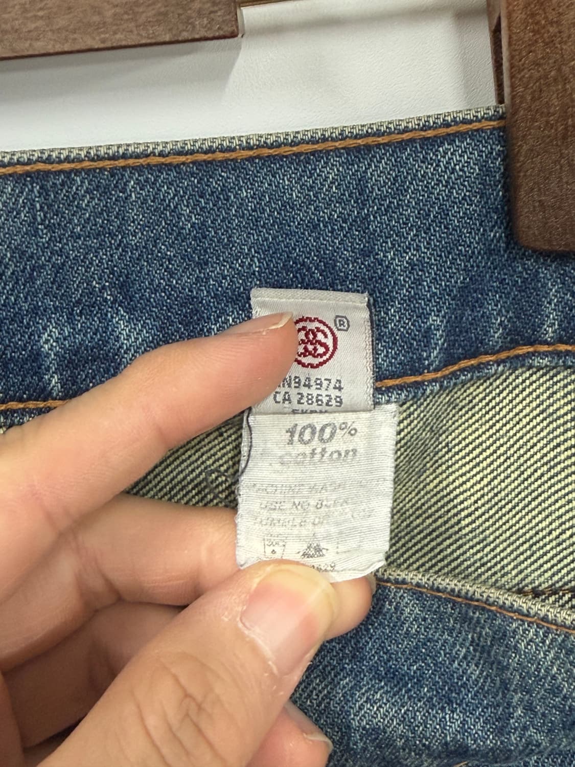 STUSSY Denim Semi Wide Pants 상품이미지10