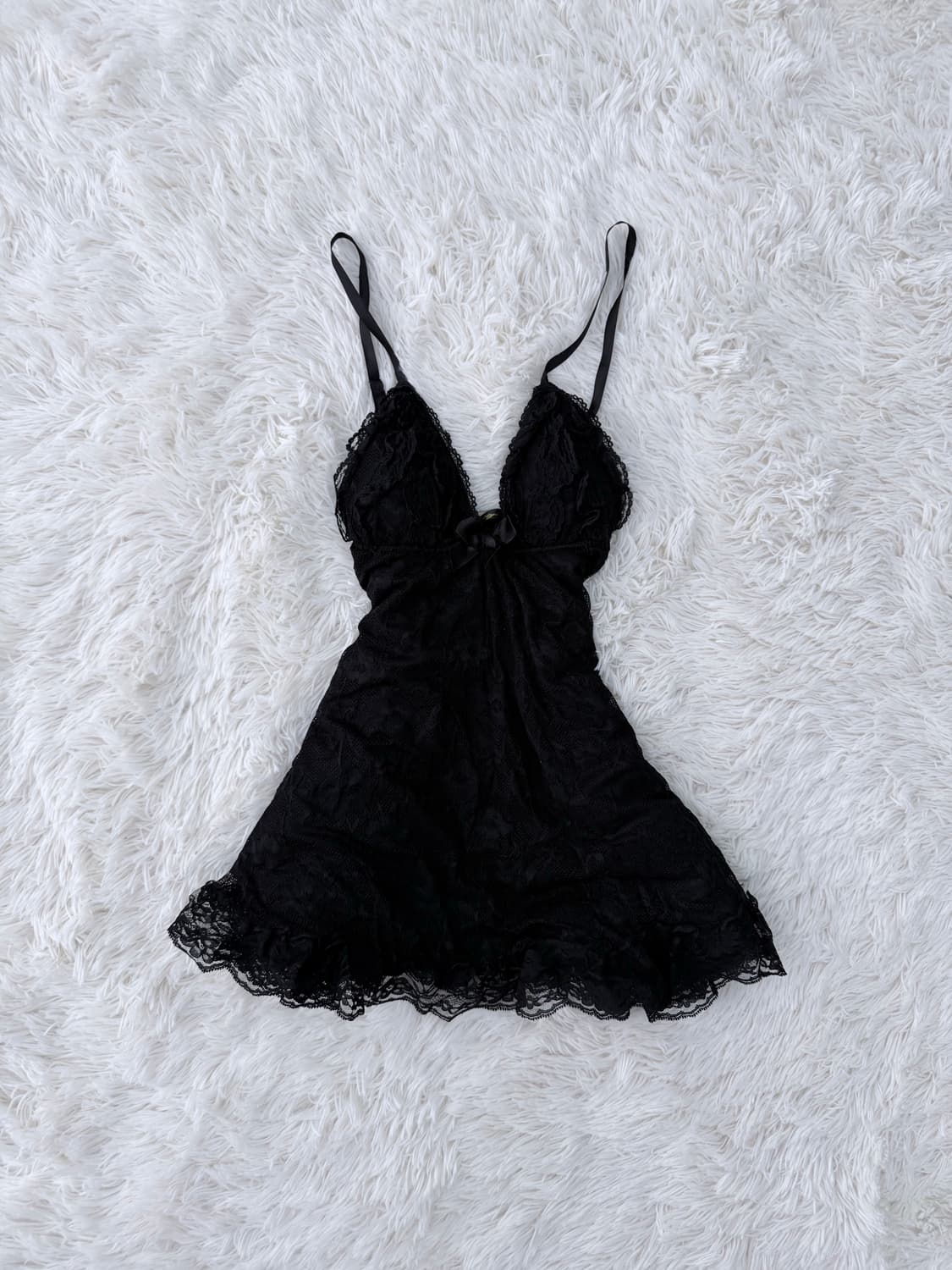 블랙레이스슬립원피스 상품이미지1