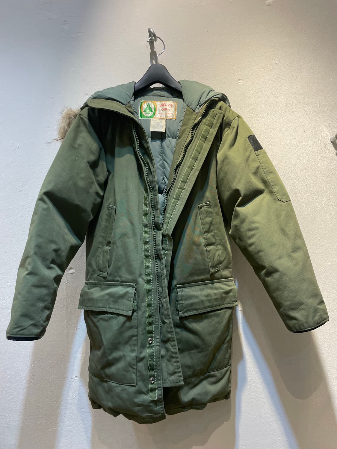 빈티지 Arctic 코튼 다운 야상 파카 상품이미지1