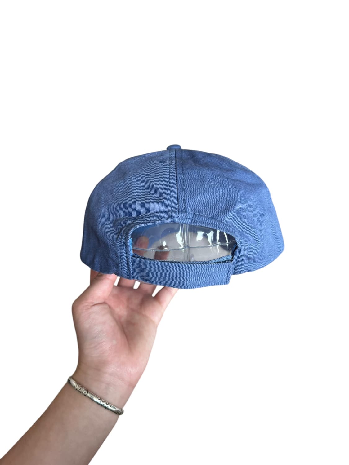 가니 블루 자수 볼캡 상품이미지5