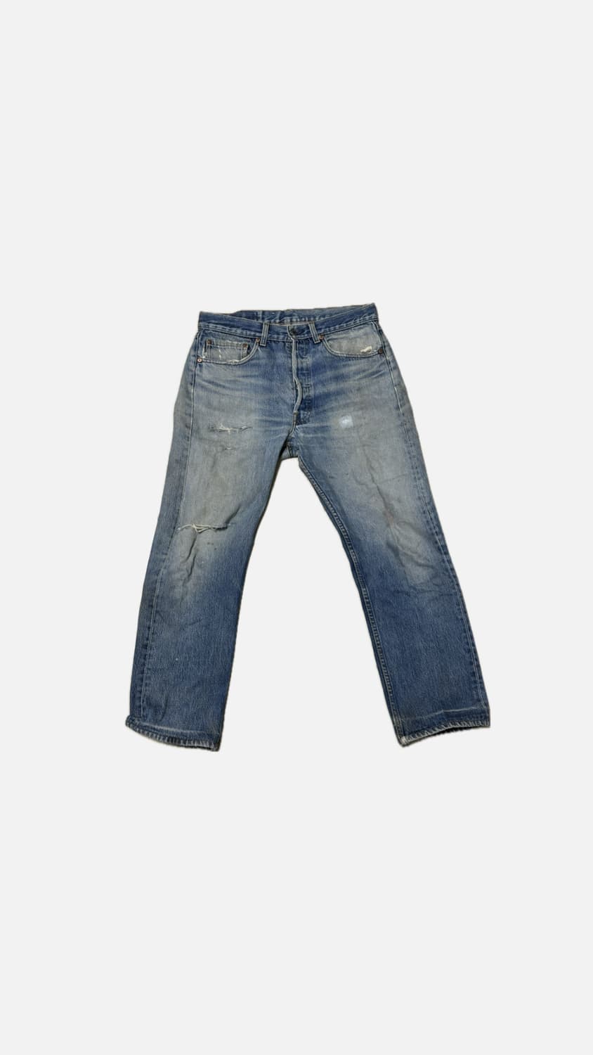 90s Levis Stressed 501 Made in USA 상품이미지1