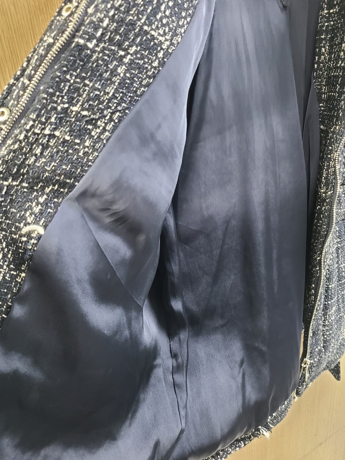 마쥬 트위드 밸티드  패딩 자켓 38 상품이미지6