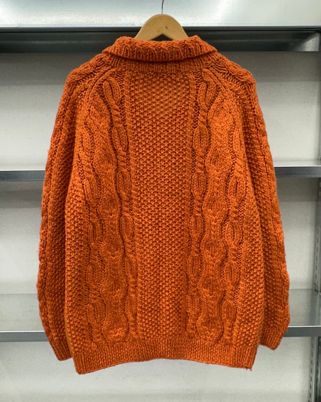 (L)헤비 꽈배기 니트 가디건-M1624 상품이미지6