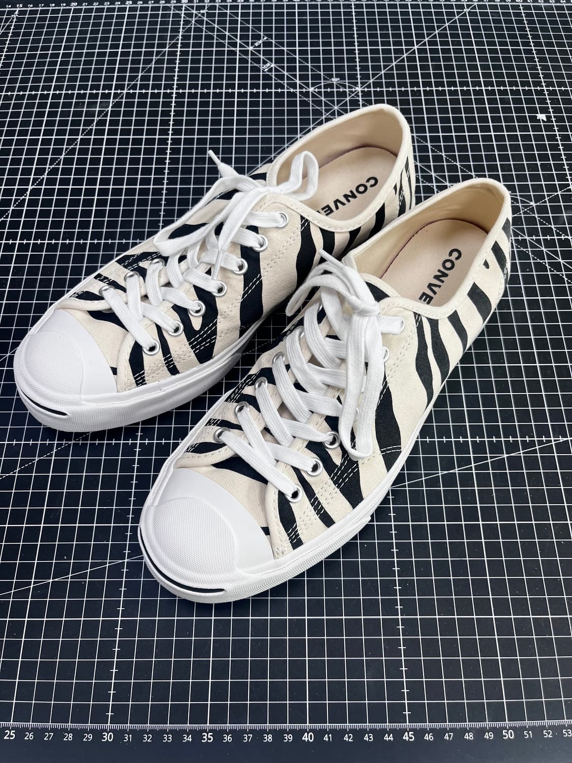 컨버스 잭 퍼셀 Ox 지브라 상품이미지1