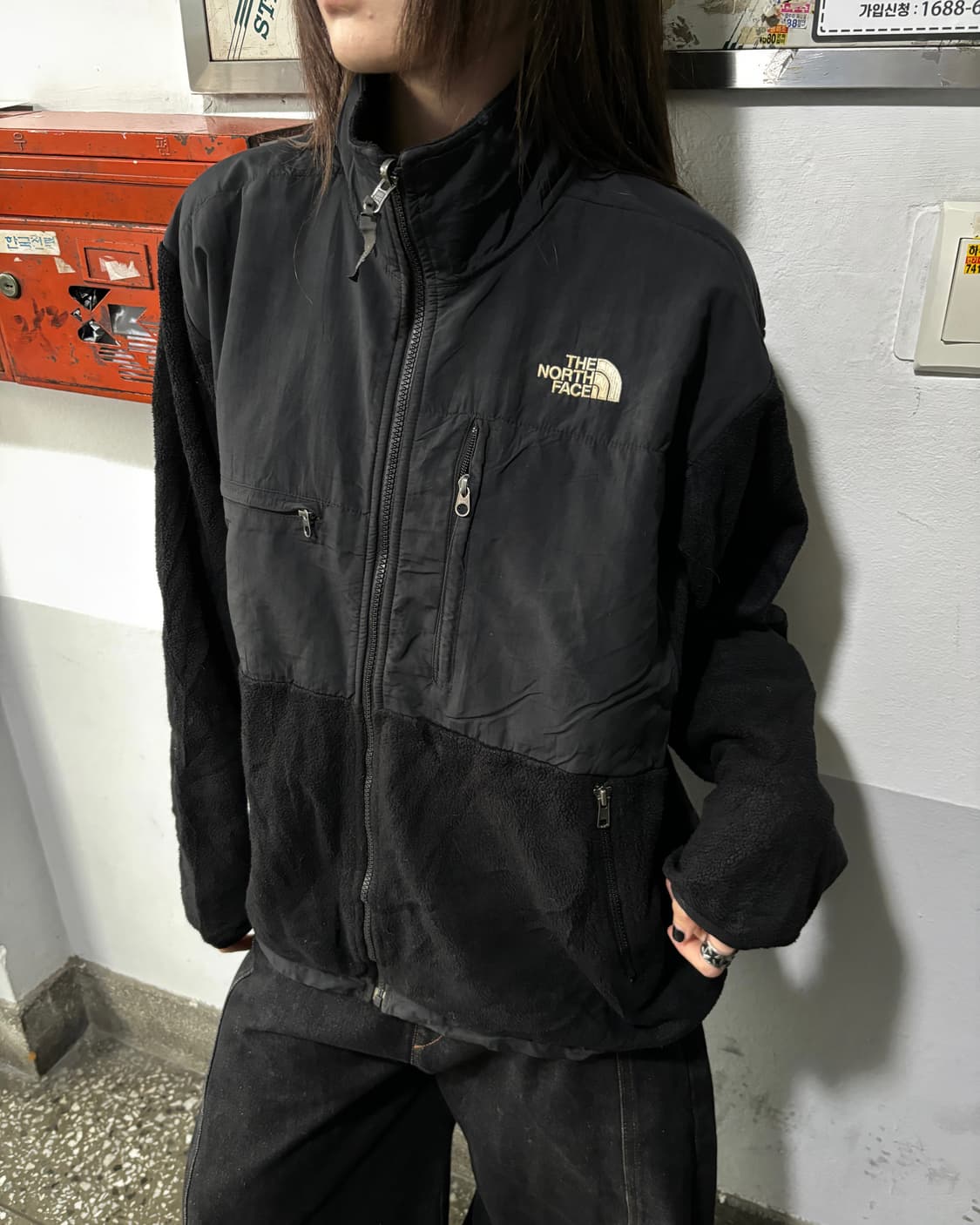 90s THENORTHFACE 블랙 고프코어 고어텍스 플리스집업  상품이미지2