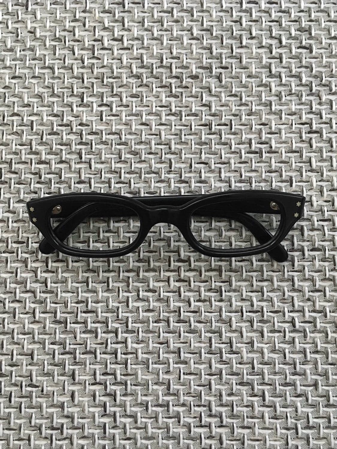 50s Black vtg france eyewear No.2 상품이미지1