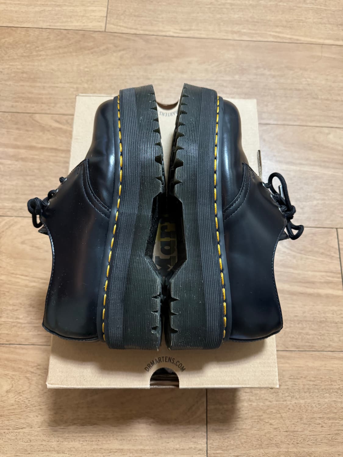 [240] 닥터마틴 1461 쿼드 블랙 uk5 상품이미지8