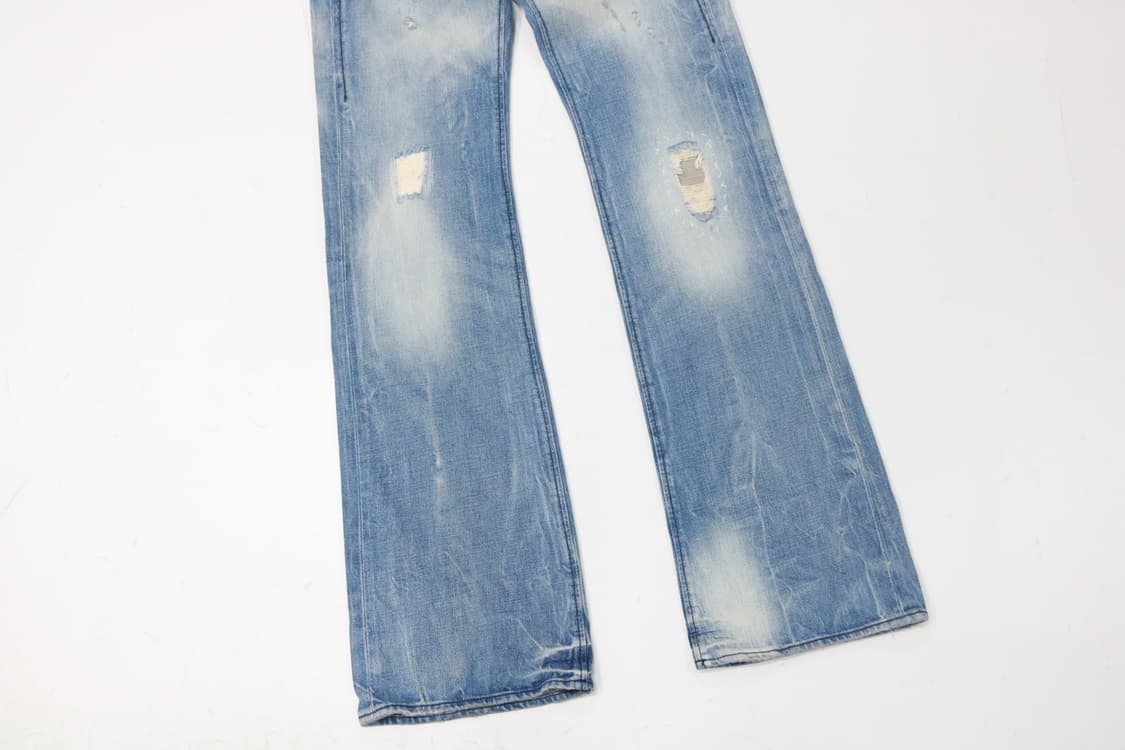 ENERGIE 에너지 빈티지 워싱 부츠컷 데님 팬츠 (W30 L34) 상품이미지5