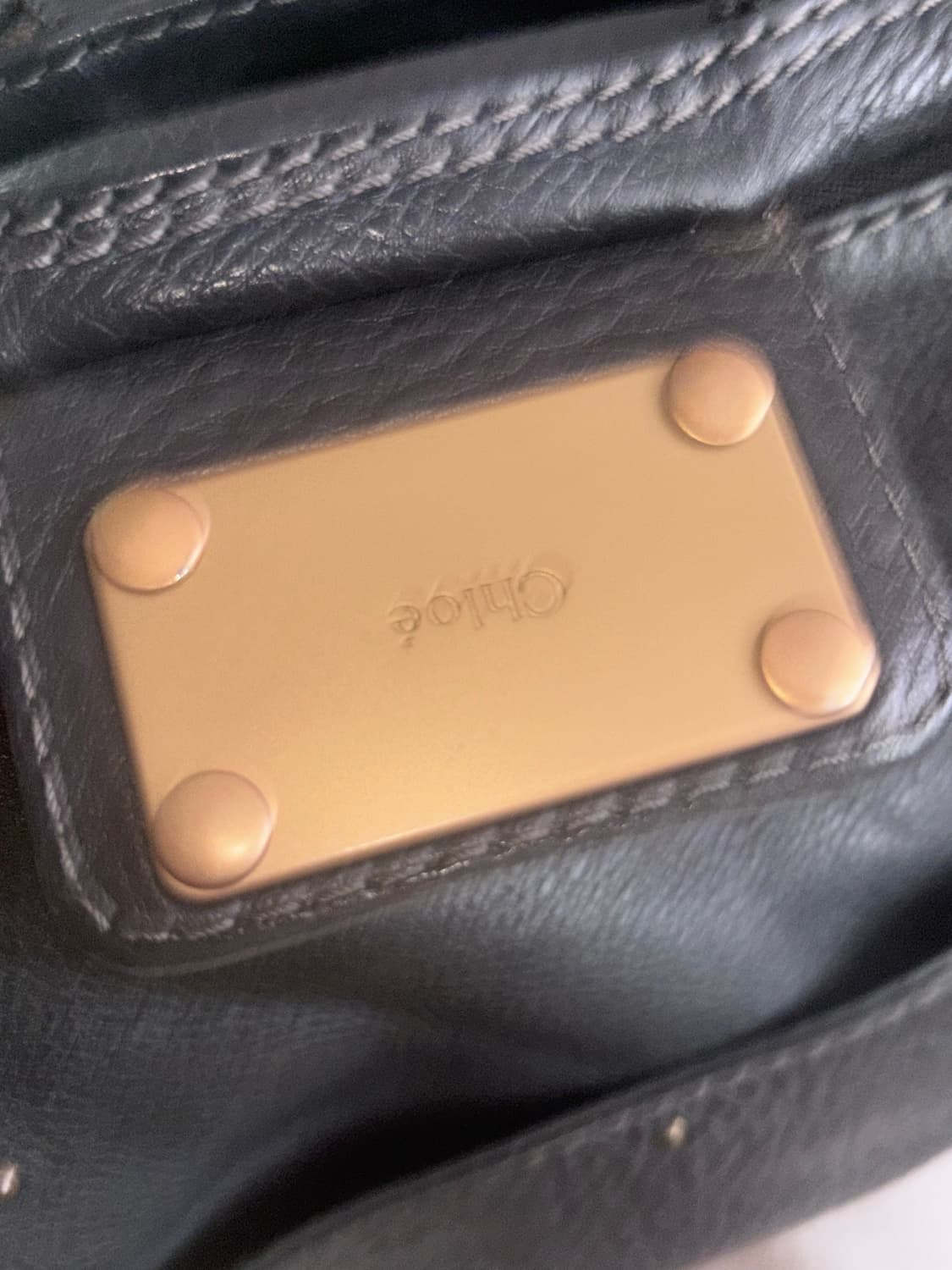 끌로에 패딩턴백 다크네이비 상품이미지4