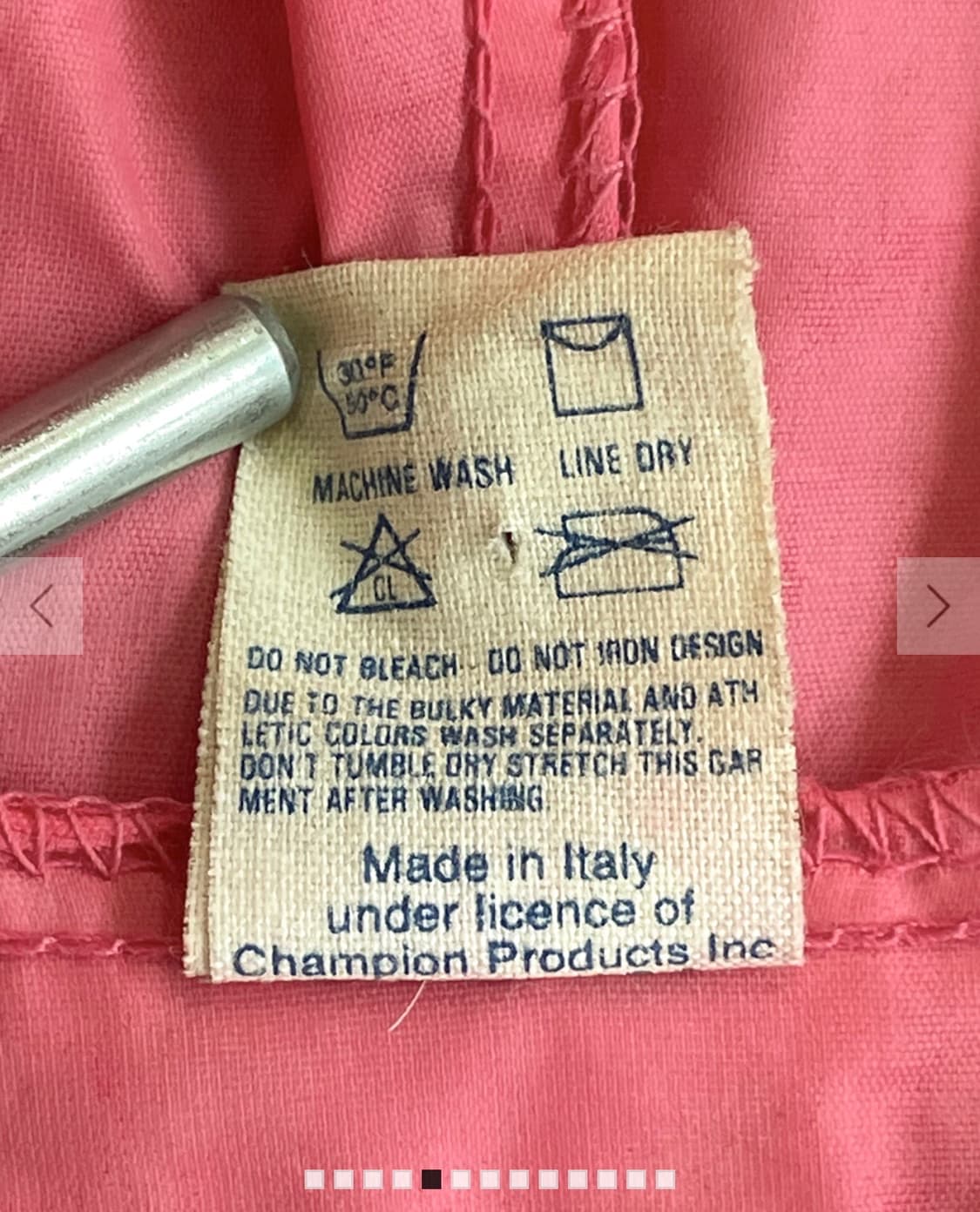 빈티지 챔피온 후드 바람막이 리버스위브 후드집업 상품이미지5