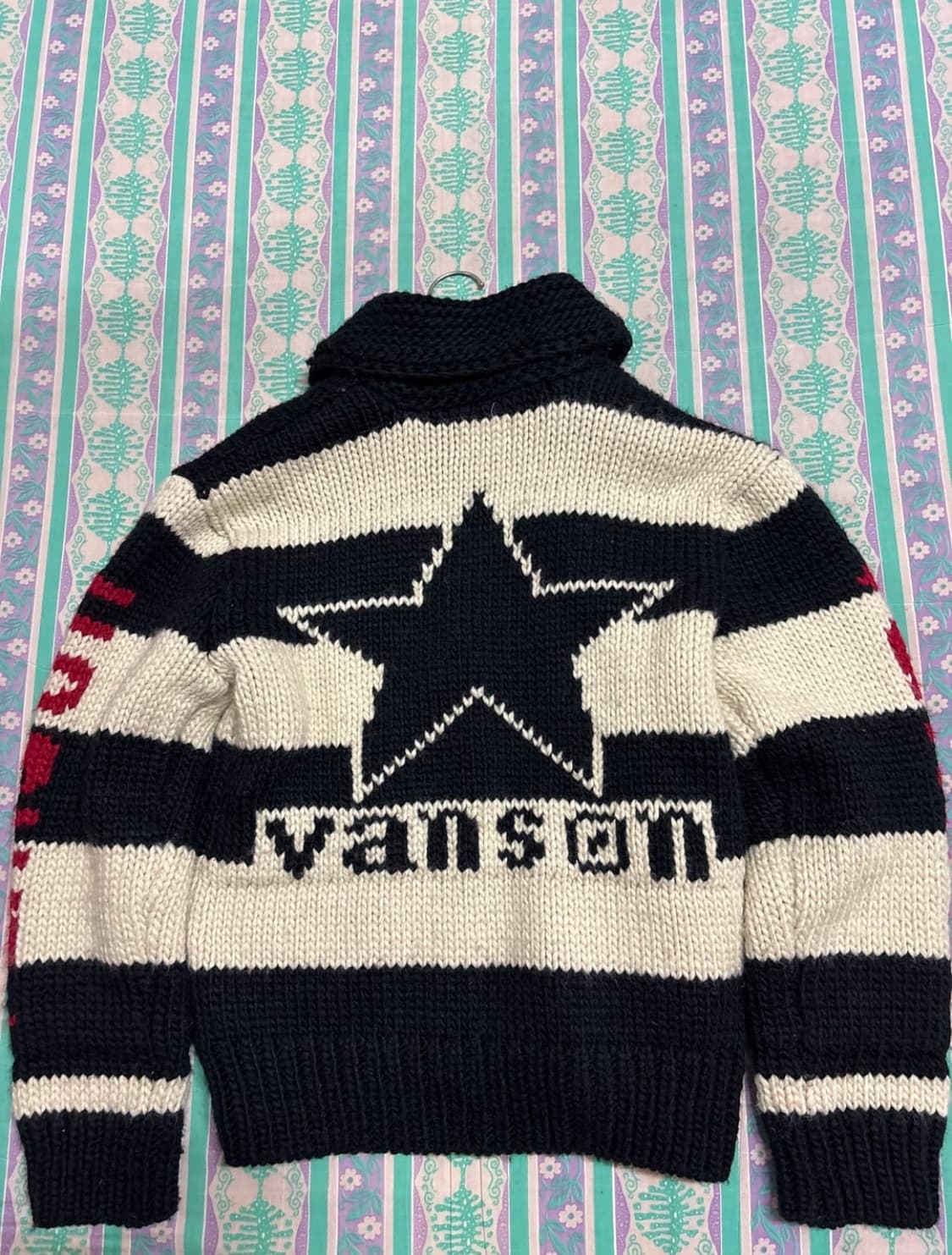 뜨개 코위찬 집업 상품이미지2