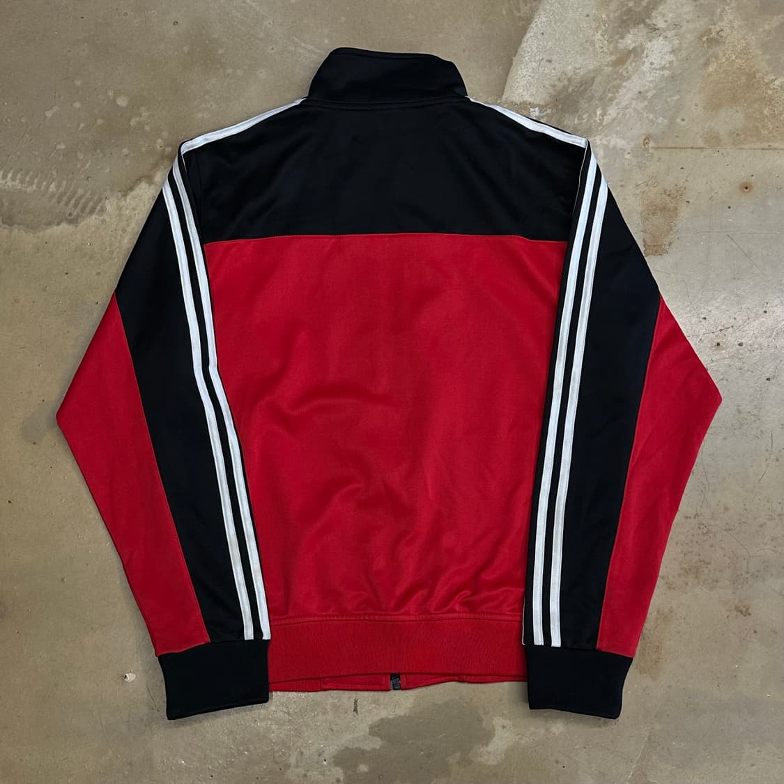 L 아디다스 맨체스터 유나이티드 레드 배색 트랙탑 상품이미지3