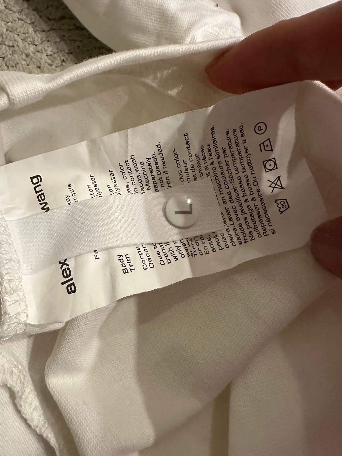 Alexander Wang 알렉산더왕 롱 슬리브 티셔츠 상품이미지10