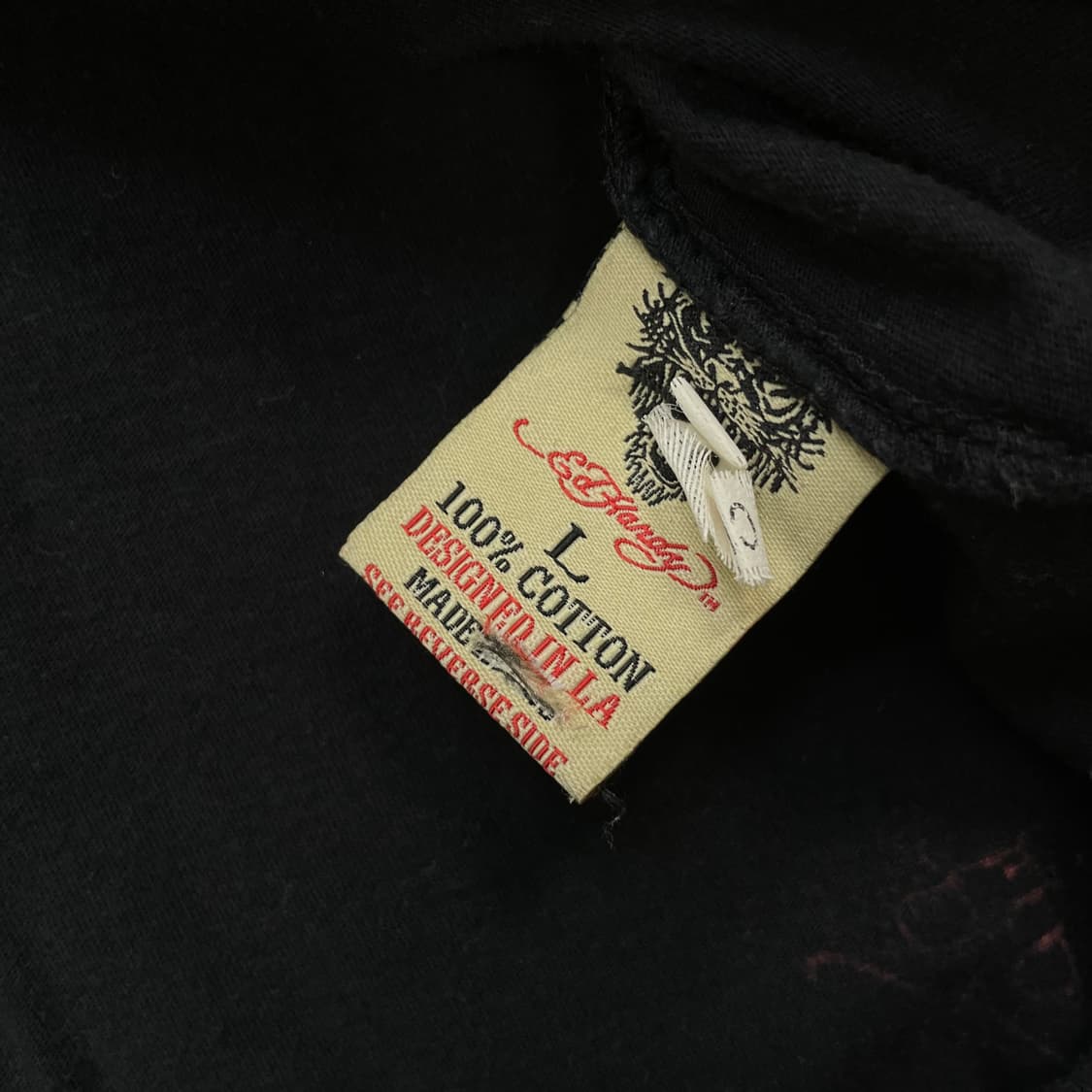 에드하디 펑크 다이스 스컬 반팔티 블랙 상품이미지6