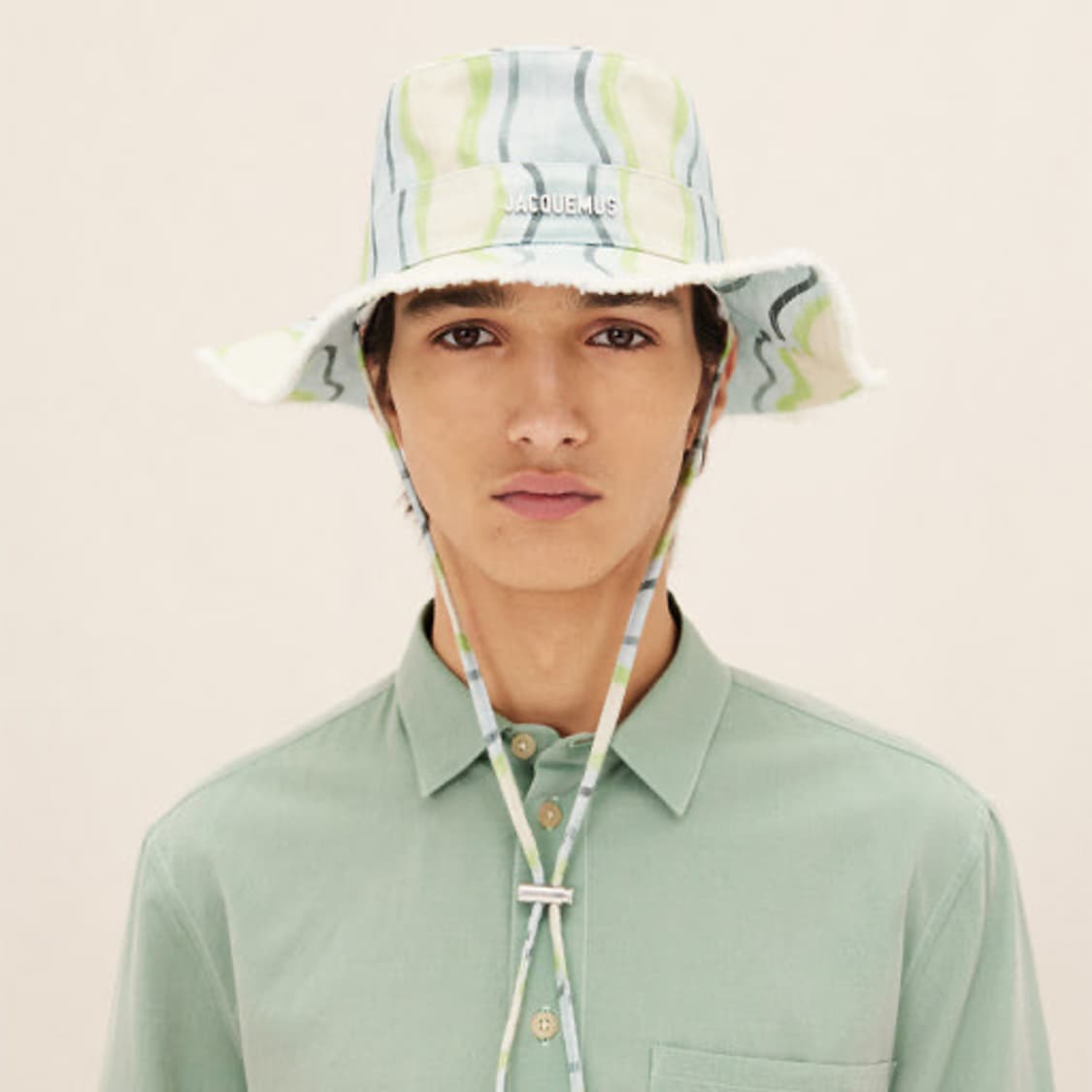 자크뮈스 르밥 아티초크 버킷햇 스트라이프 모자 58 상품이미지4