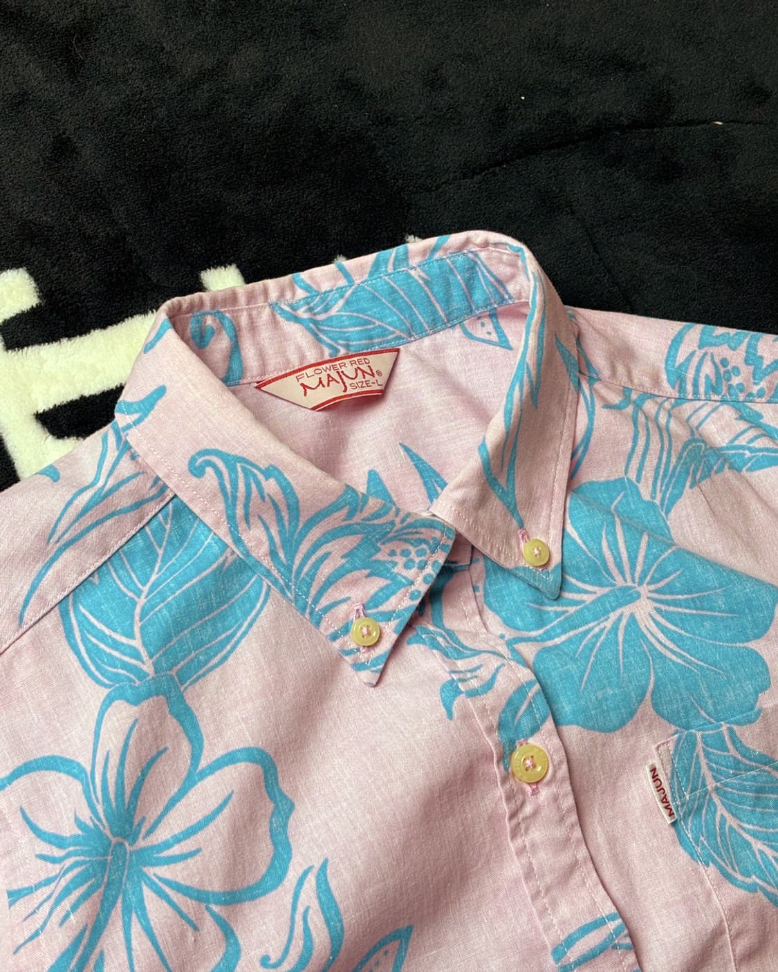 일본빈티지 MAJUN 하와이안셔츠 상품이미지2