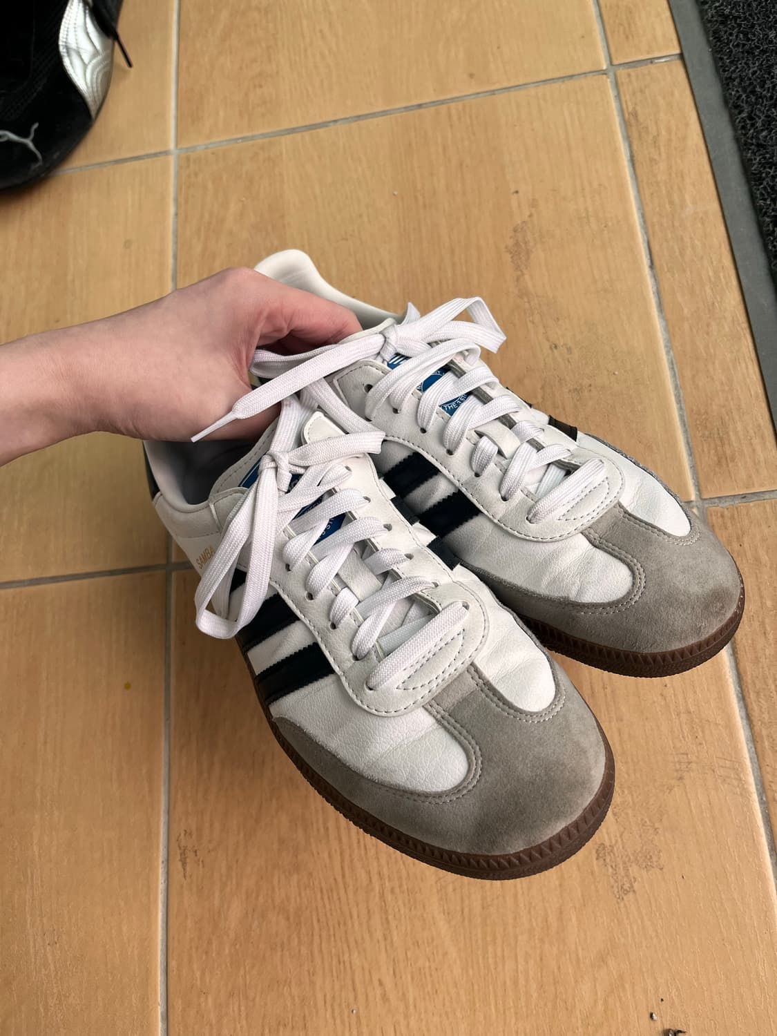 아디다스 삼바 블랙 화이트 265 상품이미지3