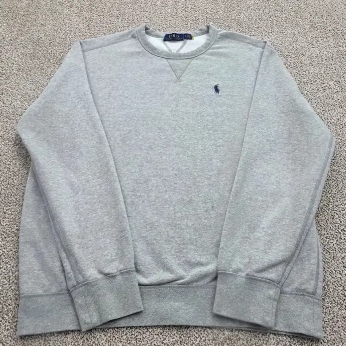 폴로 랄프로렌 맨투맨 L 회색 상품이미지2