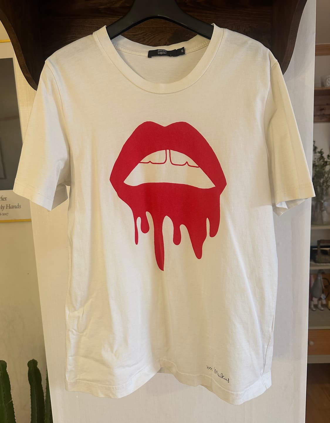 마커스 루퍼 립 프린트 티셔츠 S 상품이미지1
