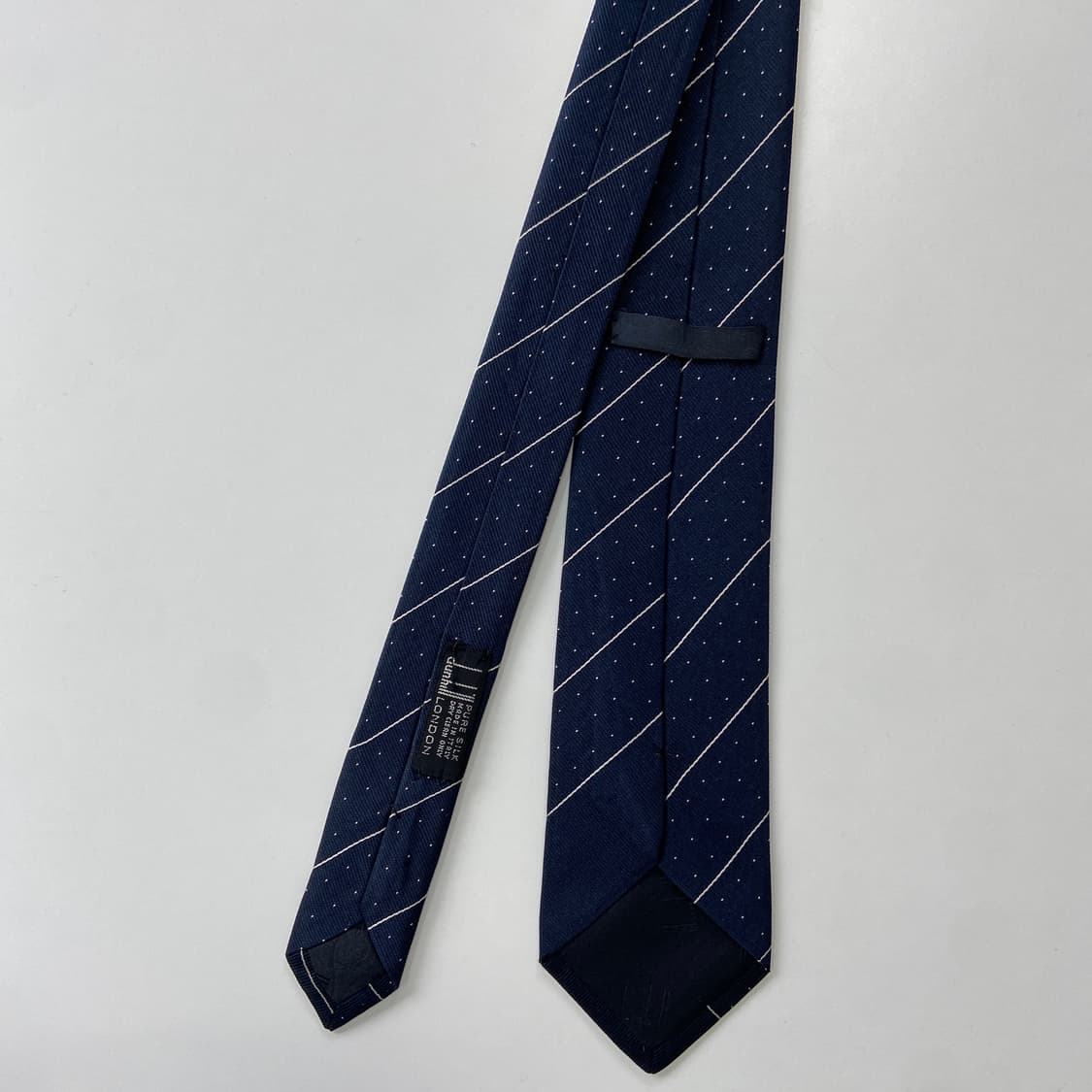 던힐(dunhill) 명품 정품 넥타이 7.7cm 상품이미지2