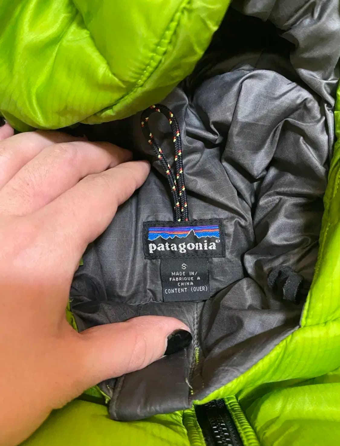 [S] 2002 파타고니아 다스파카 게코그린 상품이미지4