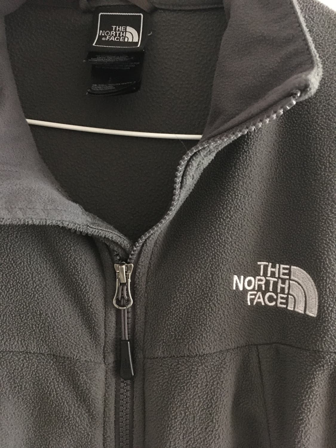 노스페이스 진그레이 챠콜 후리스 집업 플리스 상품이미지2