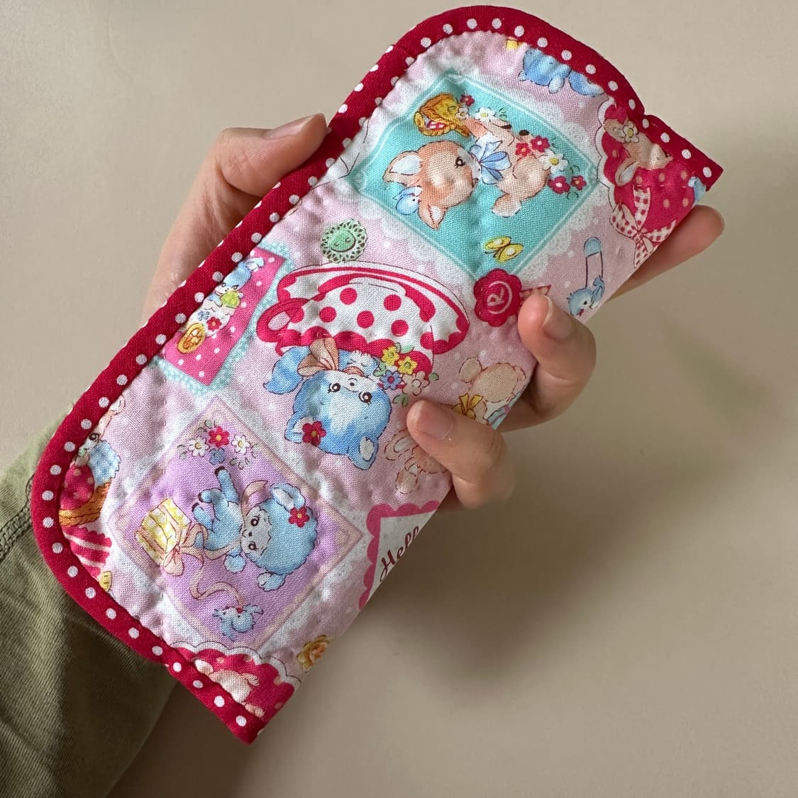 마츠야마 원단 필통 / 퀼트 필통 / 핸드메이드 상품이미지2