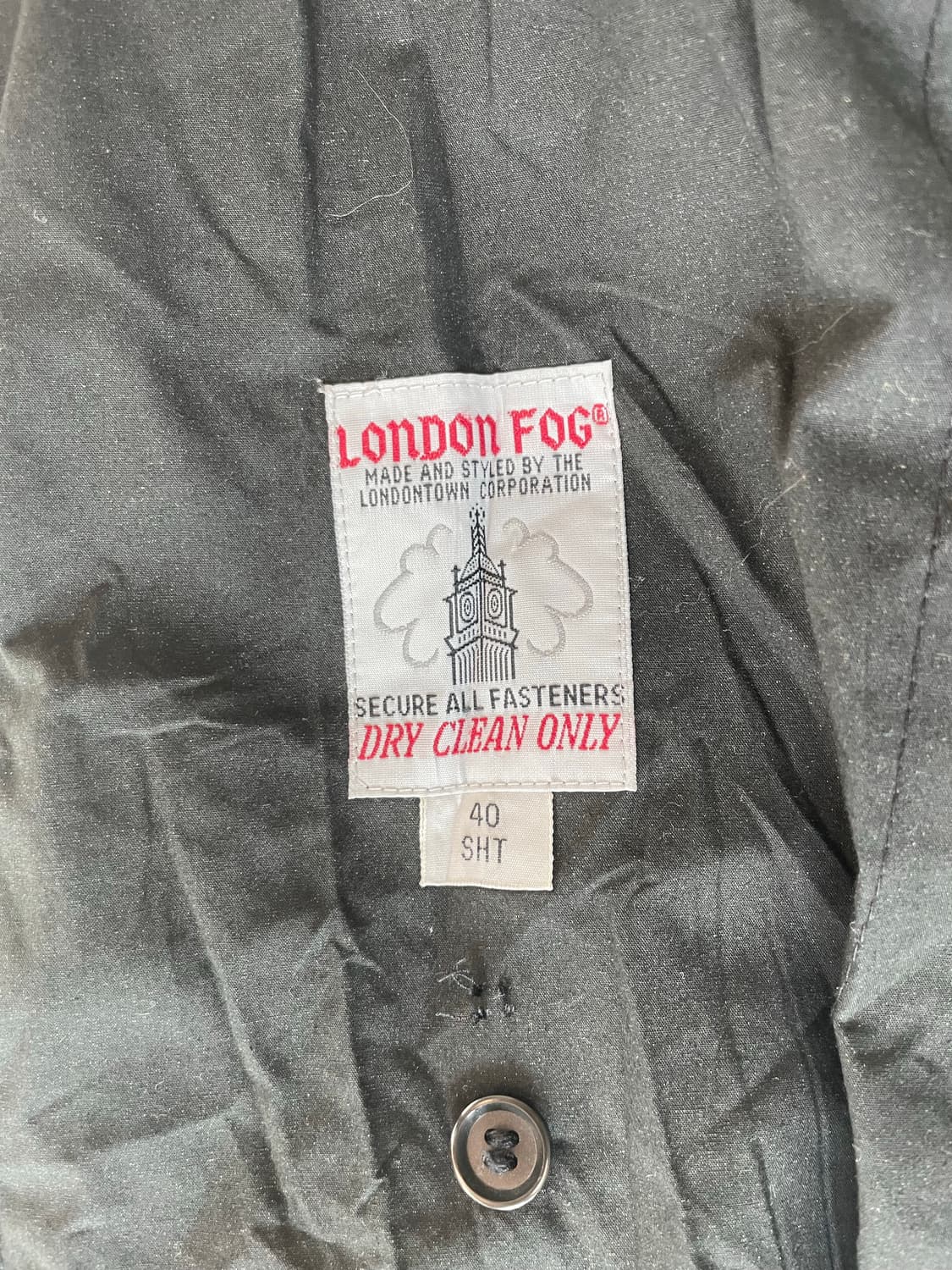 London Fog 90년대 트렌치코트 상품이미지9