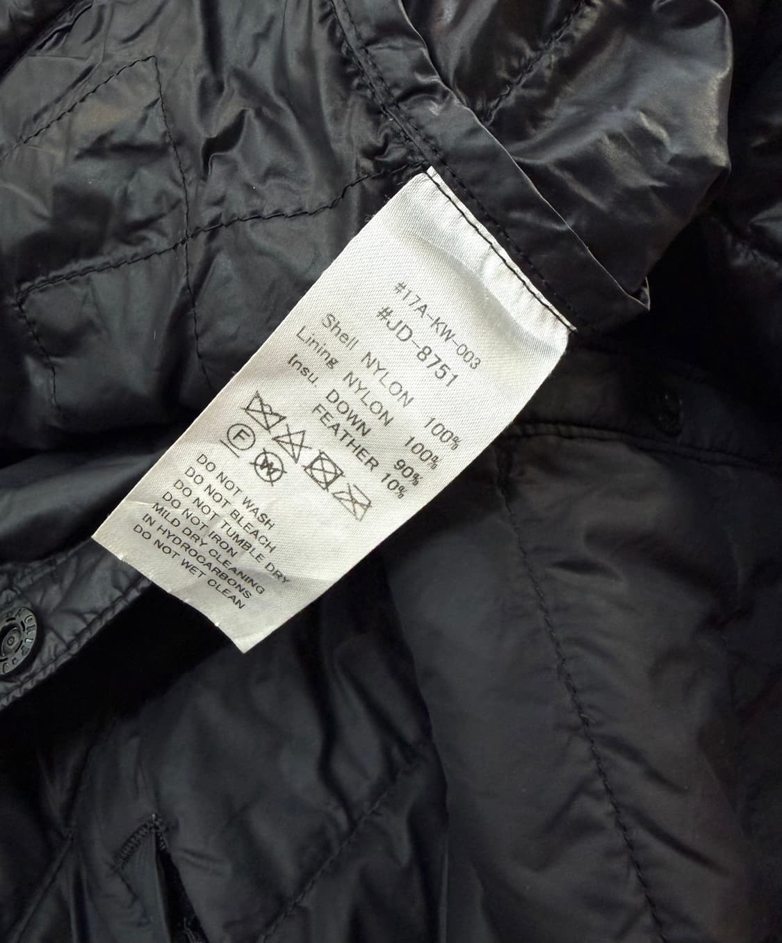 95/ 단톤 이너 다운 경량 패딩 자켓 상품이미지8
