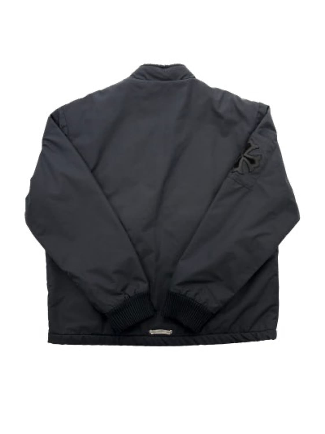 [L] 크롬하츠 코브라 크로스 레더패치 레이싱 퍼자켓 상품이미지6