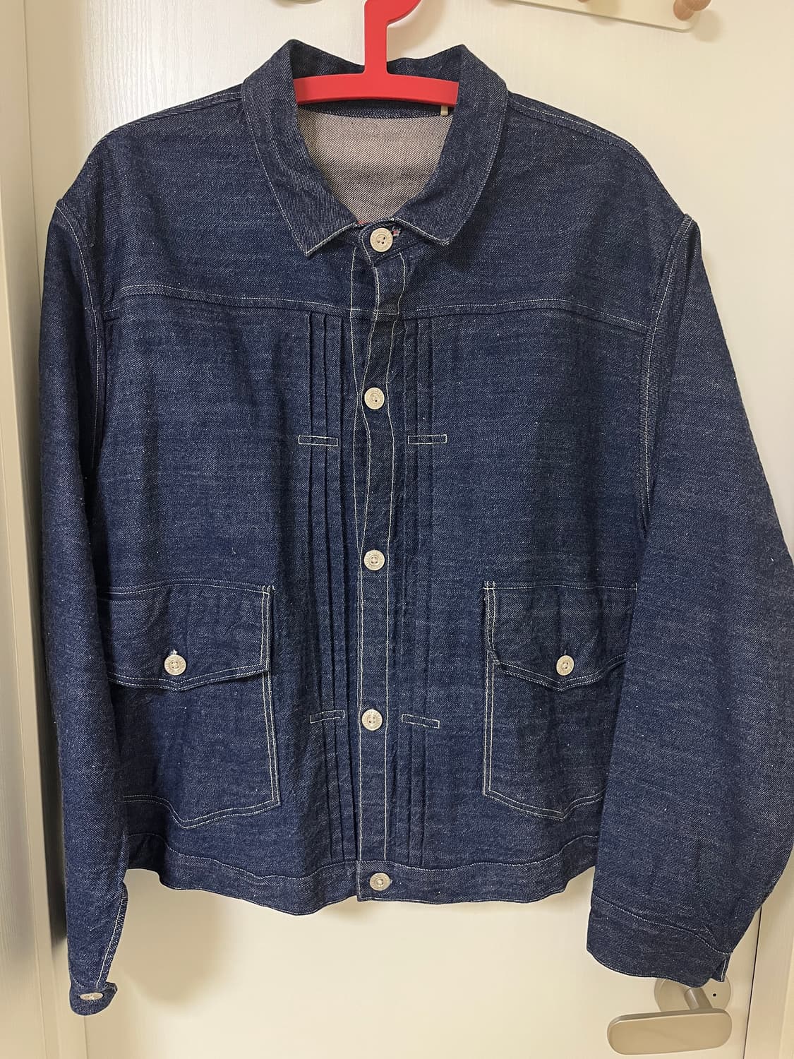 리바이스빈티지클로딩 Lvc 1879 플리츠 블라우스 XL 44사이즈 상품이미지1