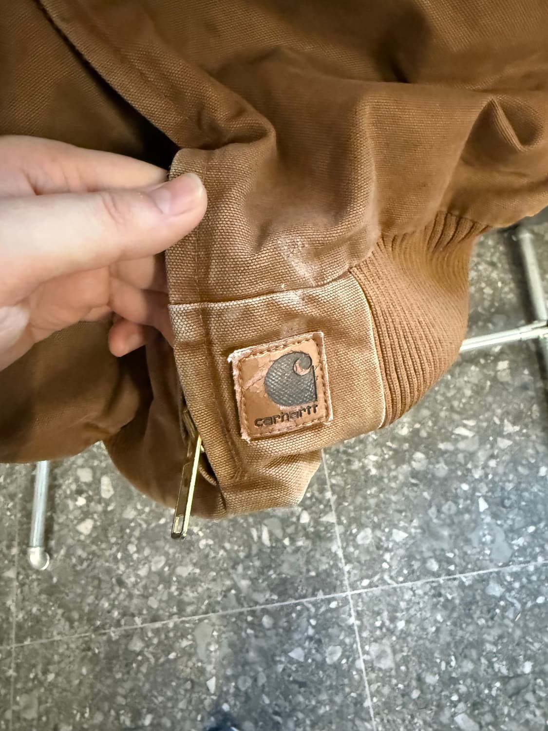 Carhartt 칼하트 디트로이트 자켓 브라운 L 상품이미지4