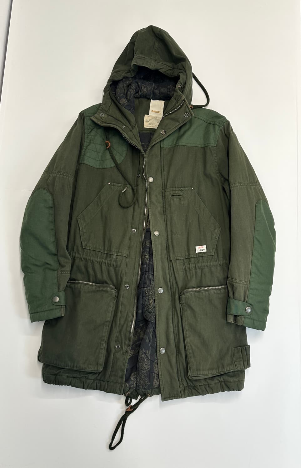 디젤 M51 야상 밀리터리 자켓 패딩 M 상품이미지1