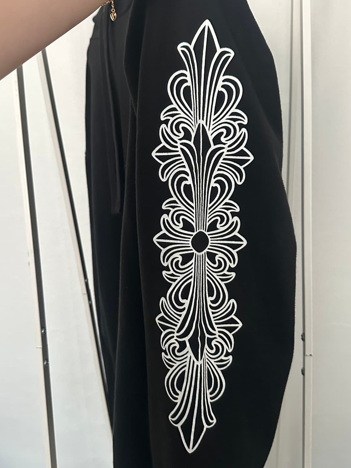 [영수증 구성]크롬하츠 플로랄 홀스슈 후드티 XL 상품이미지7