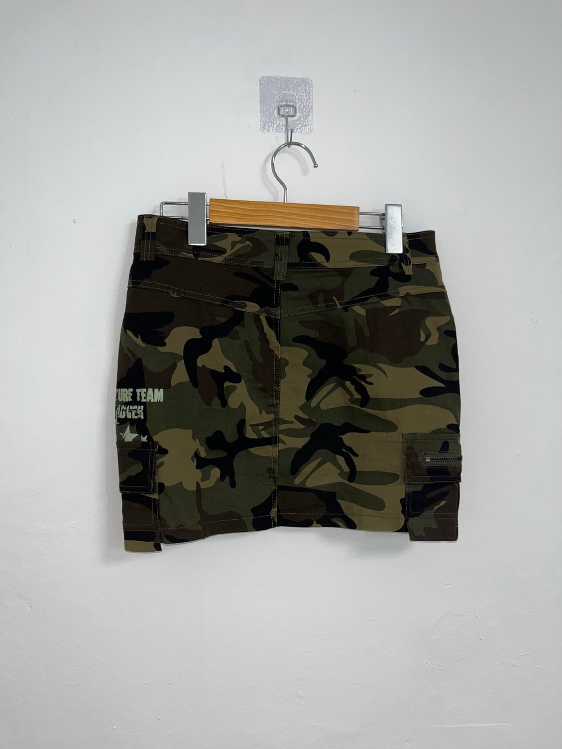 Y2K 카모 스커트 상품이미지3