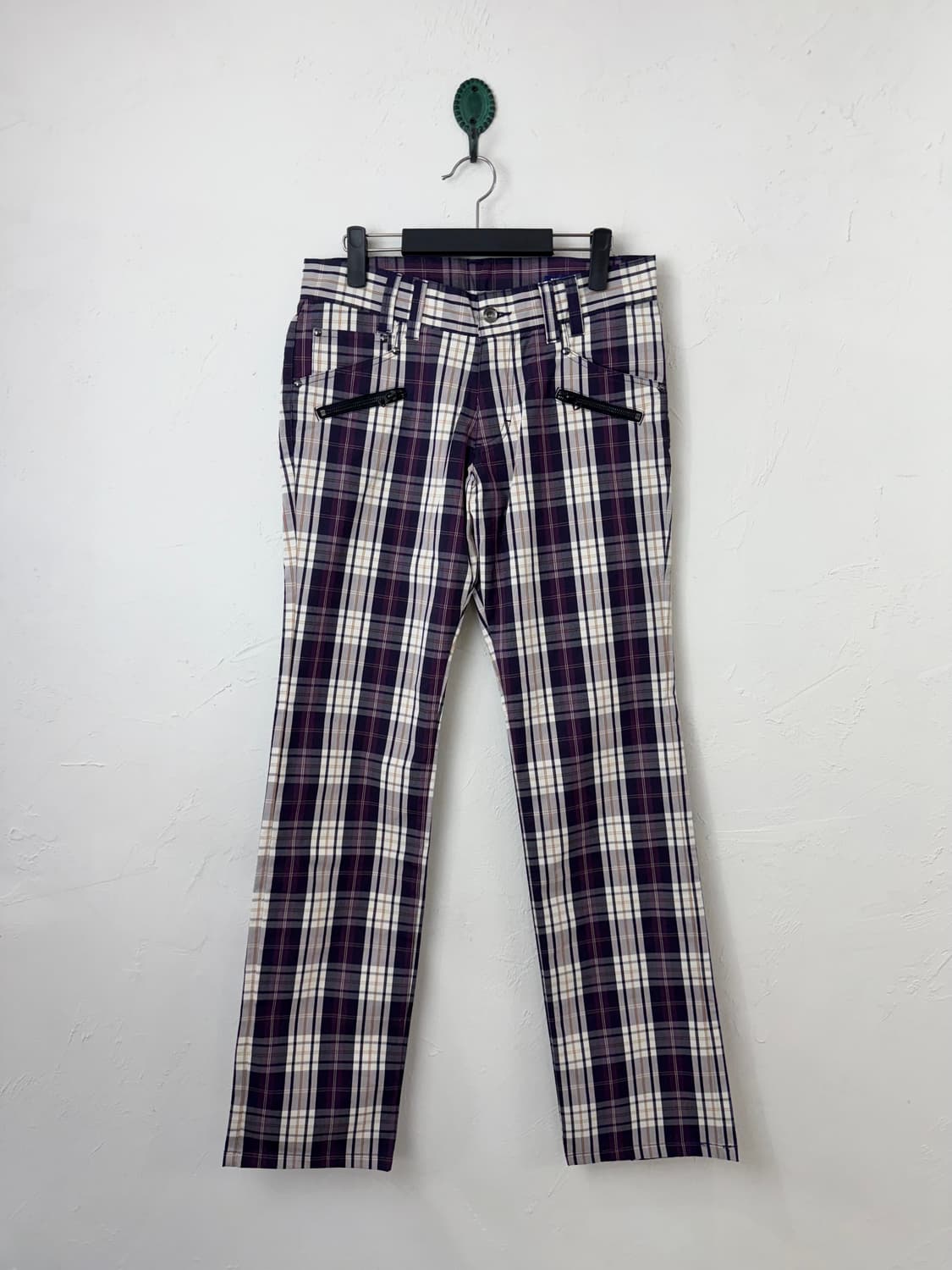 semanticdesign 타탄 체크 집업 팬츠 (NEW) 상품이미지1