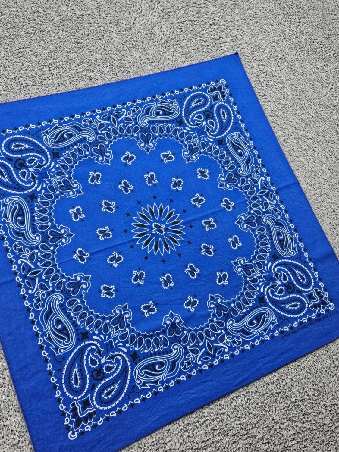 USA 페이즐리 로제트 반다나 ( 55X55 ) / 11719 상품이미지2