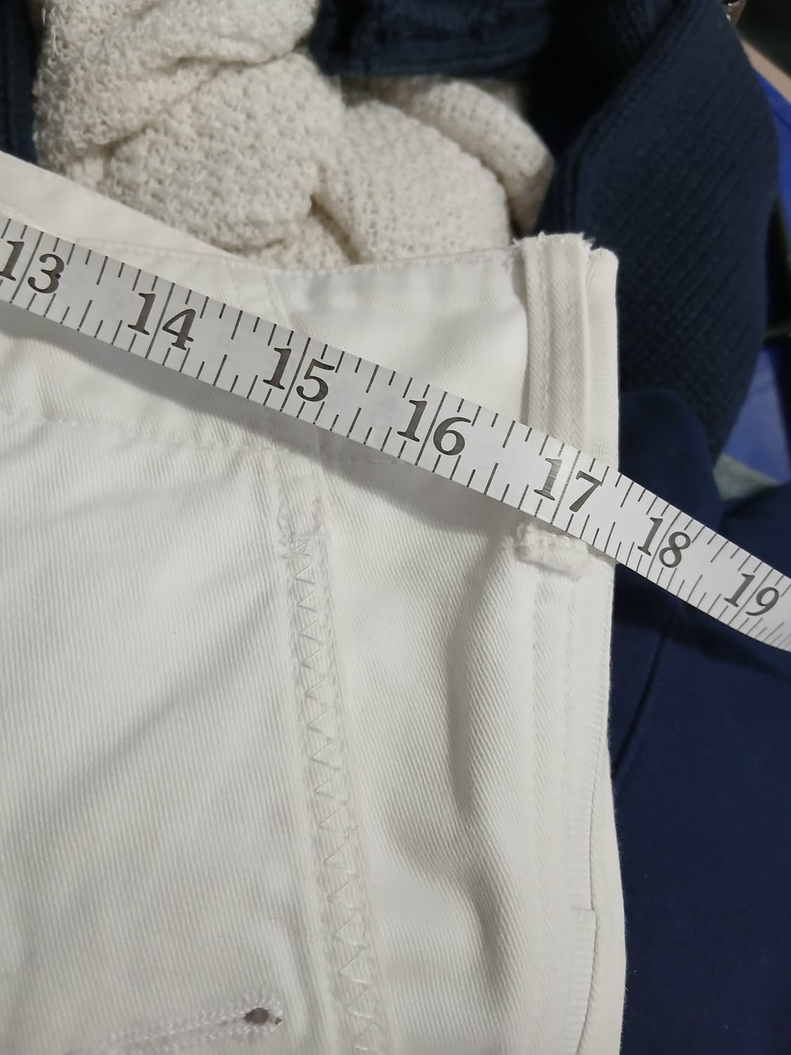 폴로 랄프로렌 화이트 카고 바지 면바지 상품이미지5