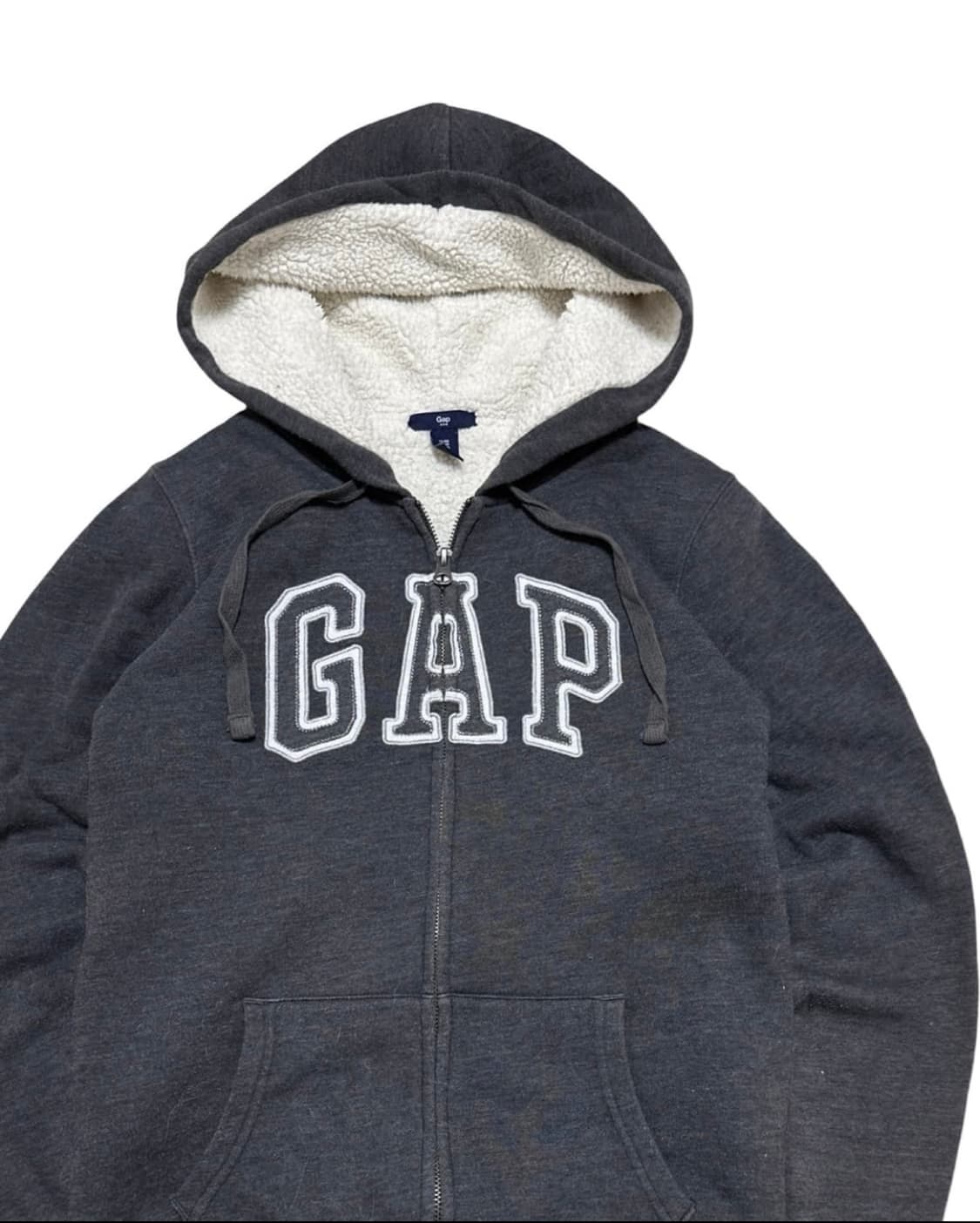 갭 양털 안감 후드집업 상품이미지3