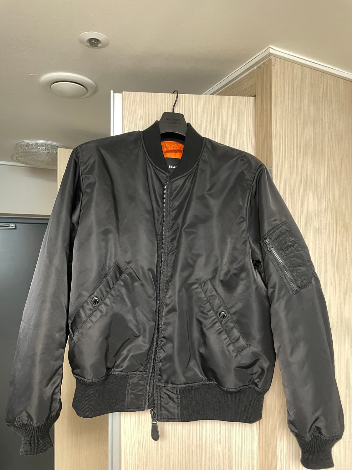 빔즈 ma-1 블랙 M 상품이미지1