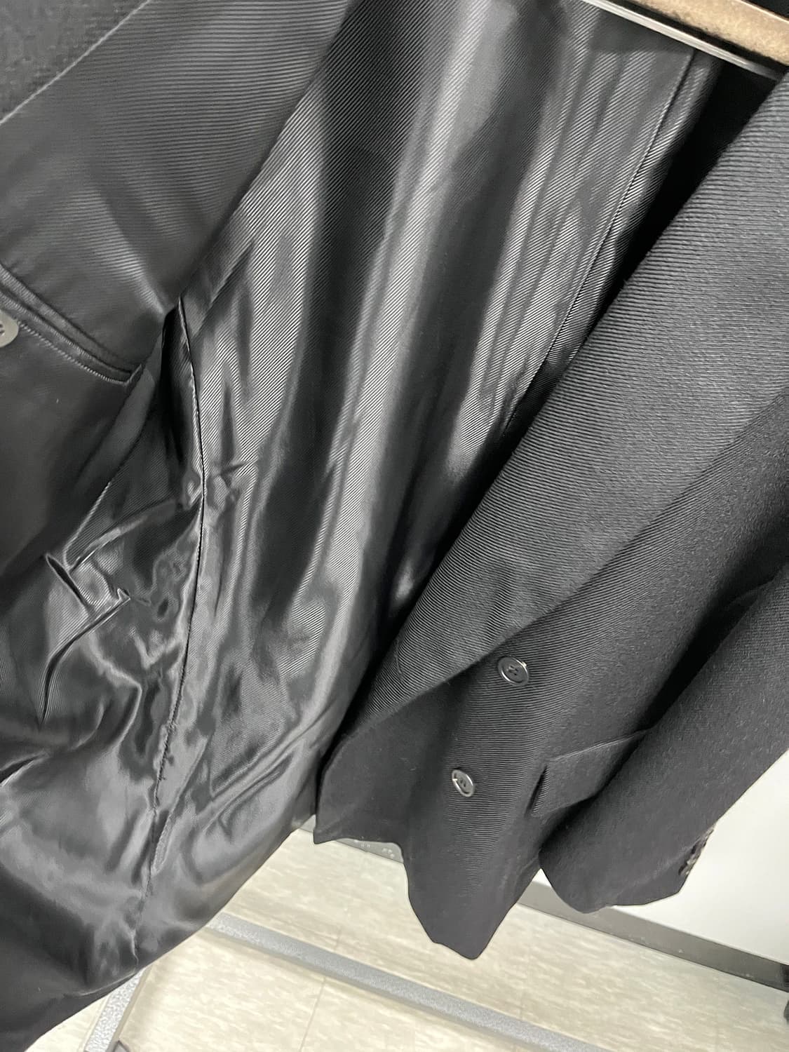 105) 솔리드옴므 오버 더블자켓  상품이미지6