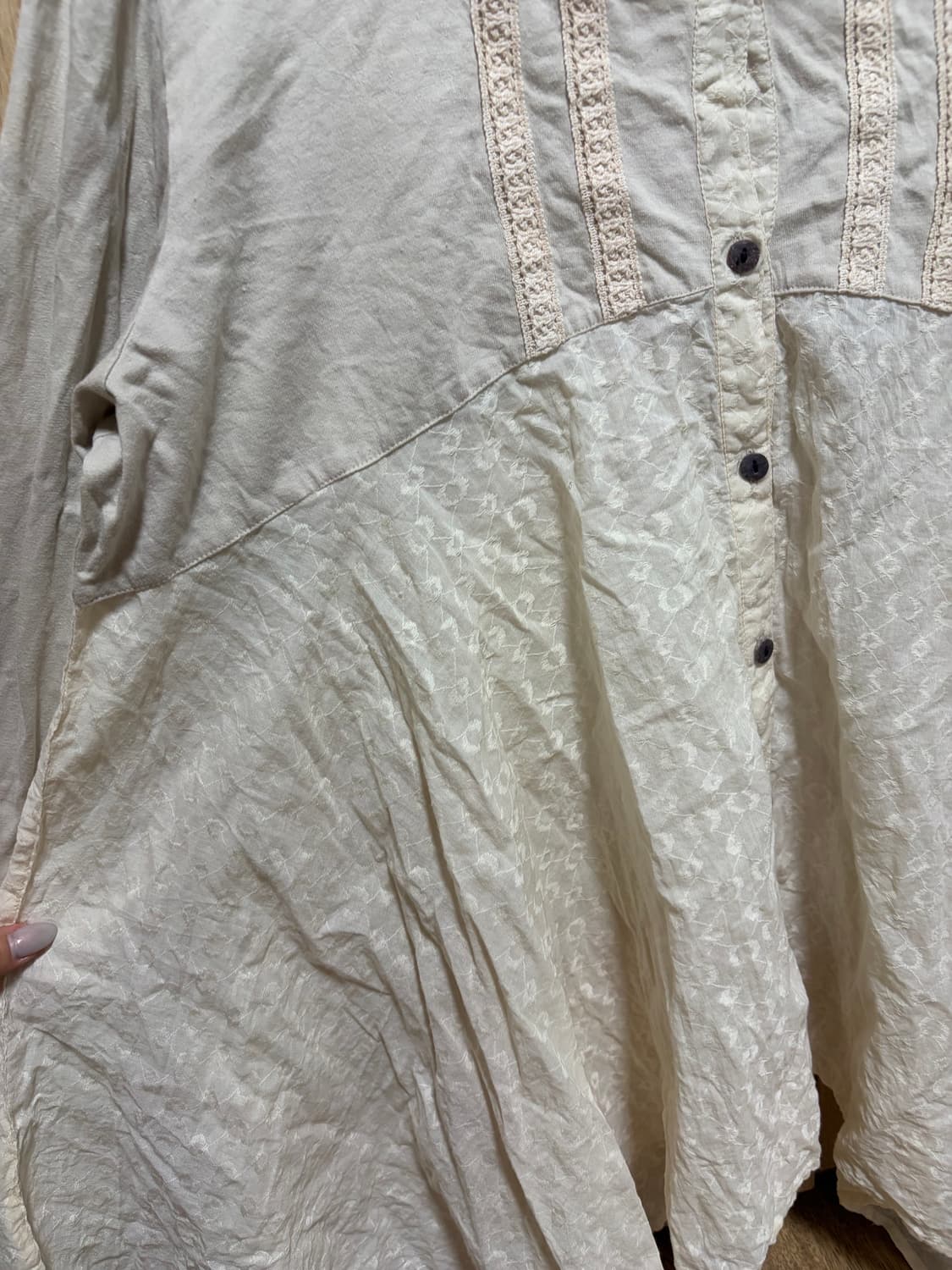 모리걸 블라우스 하구미 스즈코 상품이미지3