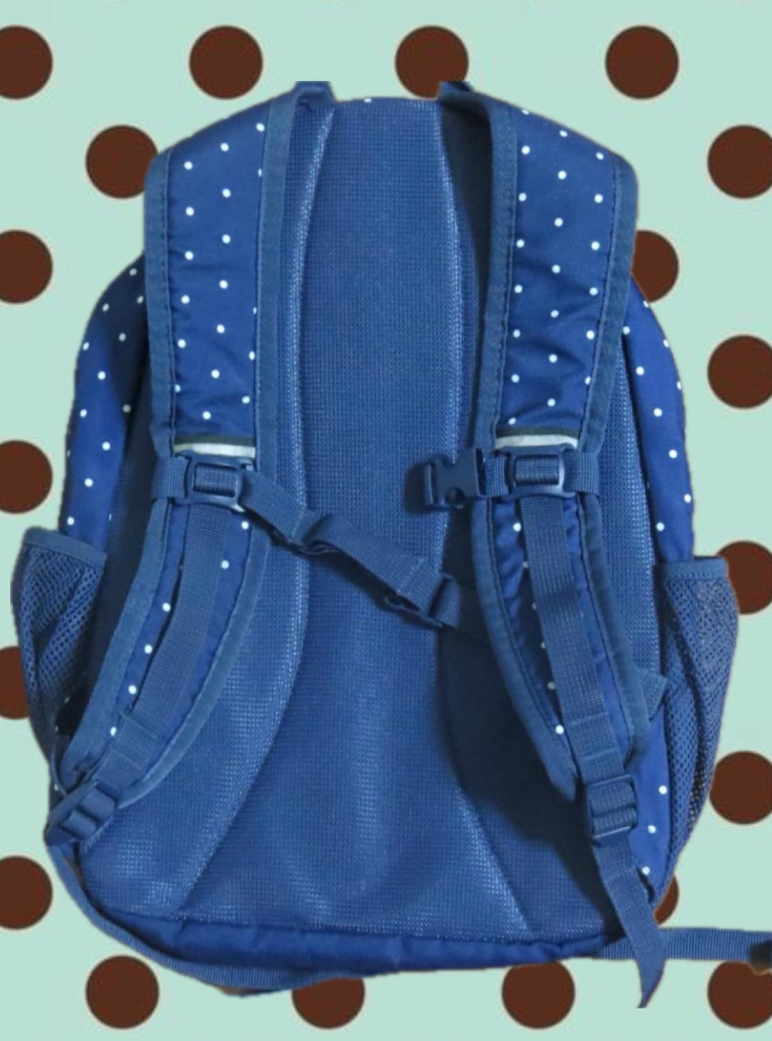 Coleman dot backpack 콜맨 도트 백팩 빈티지 상품이미지2